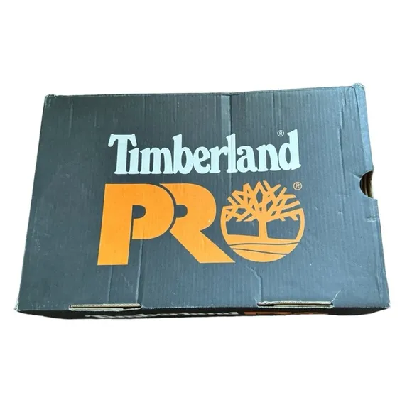 Timberland Pro In Box Titan Oxford Safety Toe Men’s Brown Work Shoes Size 9M