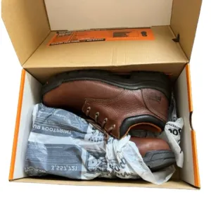 Timberland Pro In Box Titan Oxford Safety Toe Men’s Brown Work Shoes Size 9M