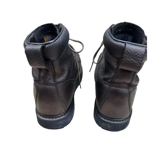 Timberland PRO Men's 24/7  6&quot; Black  Soft Toe Work Boot Size 9.5M ASTMF289218