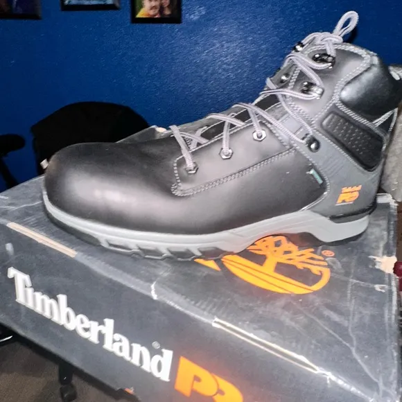 Timberland PRO Men's Black Work Boots