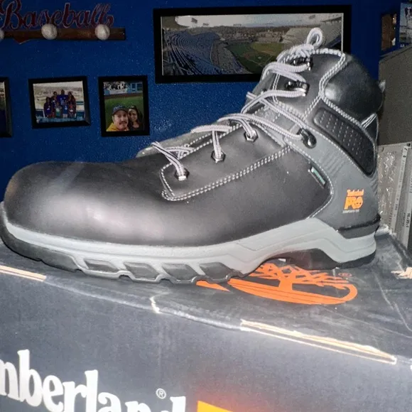 Timberland PRO Men's Black Work Boots