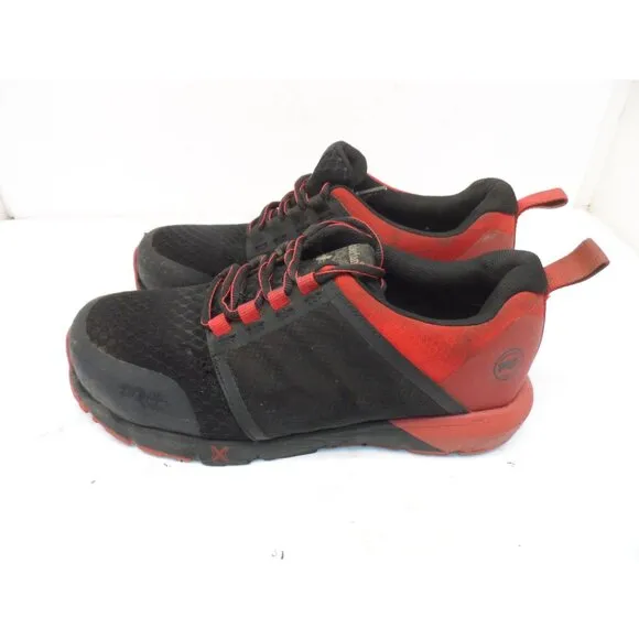 Timberland PRO Men's Radius Comp. Toe Work Shoes A29C6 Black/Red Size 8W