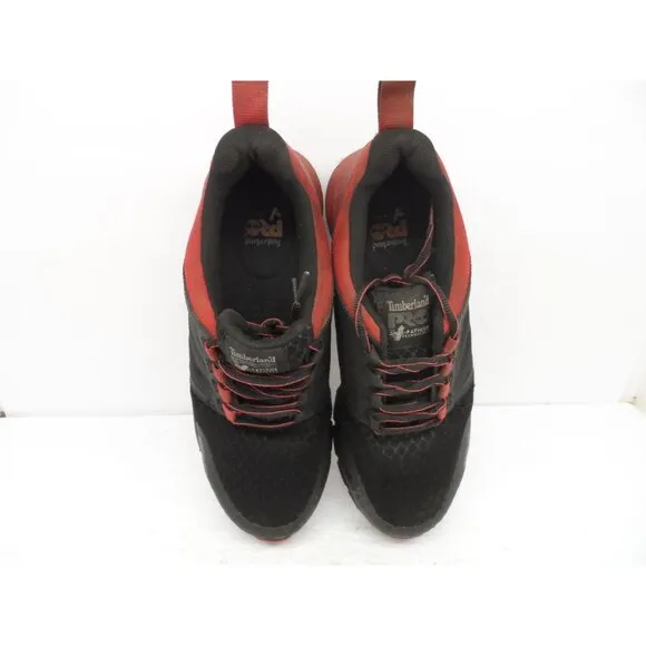 Timberland PRO Men's Radius Comp. Toe Work Shoes A29C6 Black/Red Size 8W