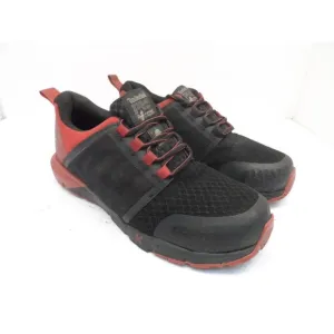 Timberland PRO Men's Radius Comp. Toe Work Shoes A29C6 Black/Red Size 8W