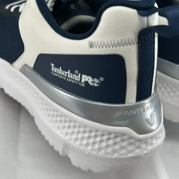 Timberland Pro Shoes Men 10 Wide Setra Comp Safety Toe Work Lace Up Sneakers