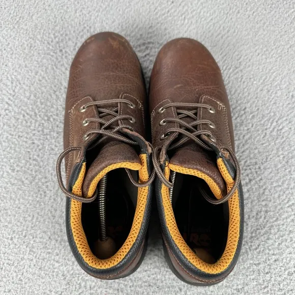 Timberland PRO Titan Alloy Toe Work Safety Shoes Men 12W Brown Leather 47028