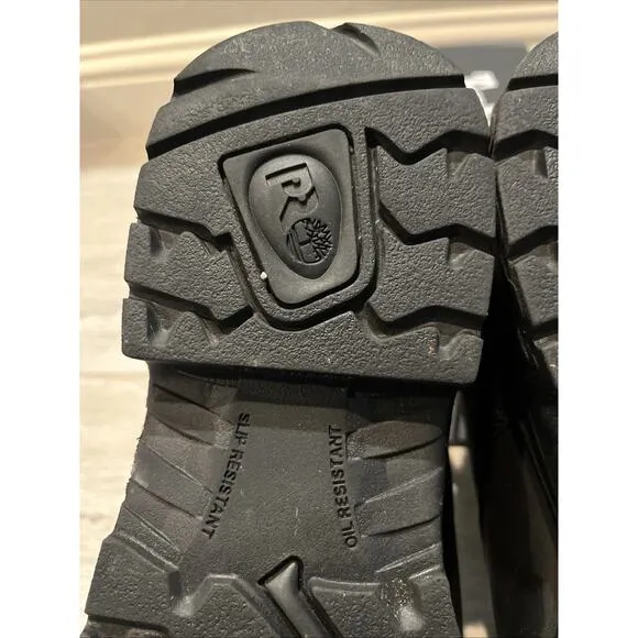 Timberland PRO Titan Mens Work Shoes Sz 11 M Alloy Safety Toe Black Leather