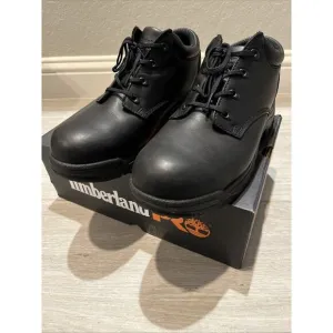 Timberland PRO Titan Mens Work Shoes Sz 11 M Alloy Safety Toe Black Leather