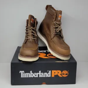 Timberland PRO Wedge 6&quot; Soft Moc-Toe Work Boots Size 12 Oil Slip Resistant New