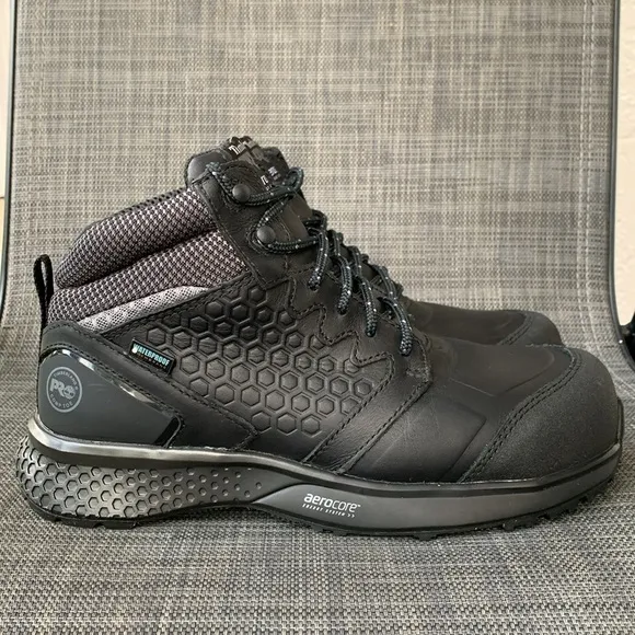Timberland PRO Women's Reaxion Composite Safety Toe Boots Work shoes 8.5