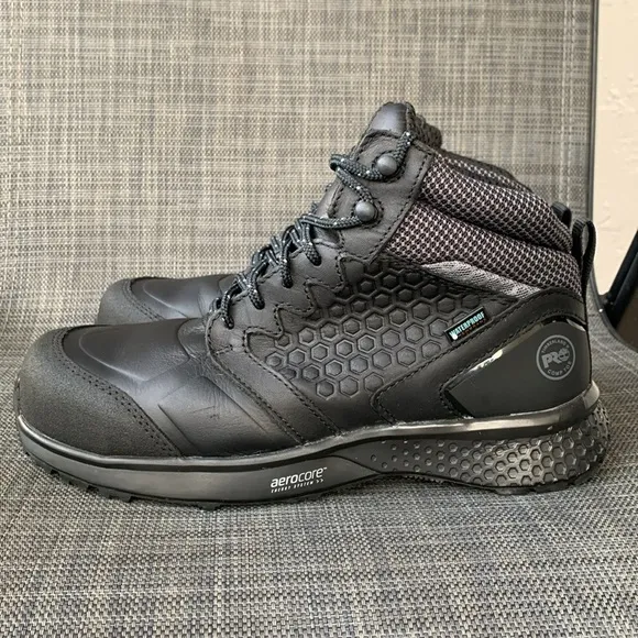 Timberland PRO Women's Reaxion Composite Safety Toe Boots Work shoes 8.5