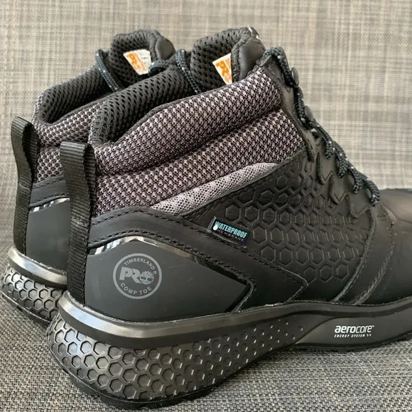 Timberland PRO Women's Reaxion Composite Safety Toe Boots Work shoes 8.5