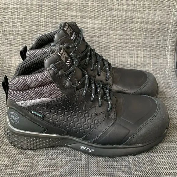Timberland PRO Women's Reaxion Composite Safety Toe Boots Work shoes 8.5