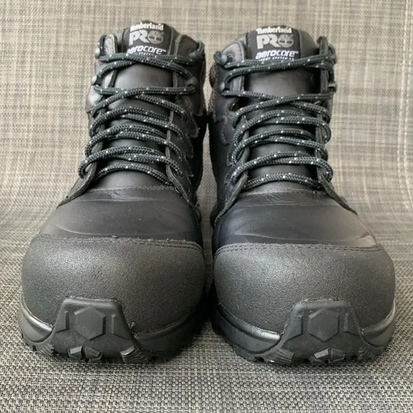 Timberland PRO Women's Reaxion Composite Safety Toe Boots Work shoes 8.5