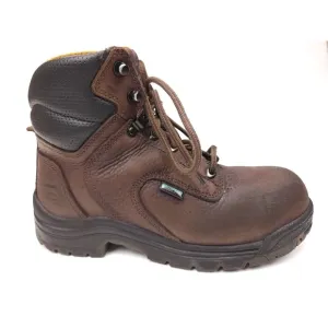 Timberland Shoes PRO 6&quot; Brown - Sz 7 Wmns - Steel Toe Work Safety Boot 53359