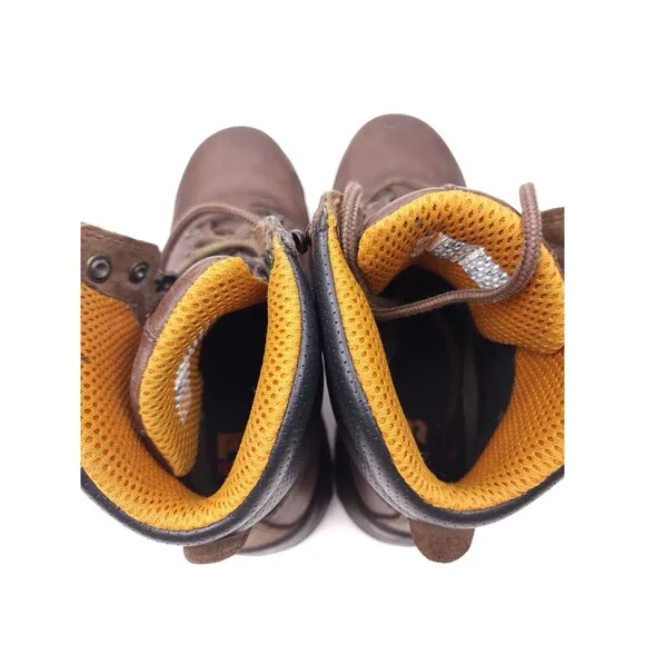 Timberland Shoes PRO 6&quot; Brown - Sz 7 Wmns - Steel Toe Work Safety Boot 53359