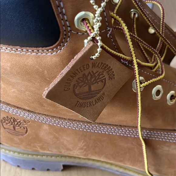 Timberland Tan Boots Rugged Durable Ankle-Height