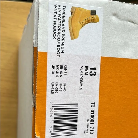 Timberland Tan Boots Rugged Durable Ankle-Height
