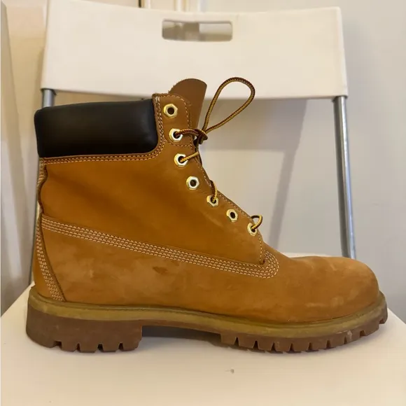 Timberland Tan Leather Boots size 11