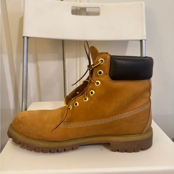 Timberland Tan Leather Boots size 11