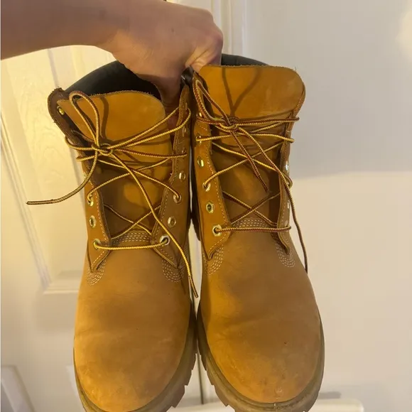 Timberland Tan Leather Boots size 11