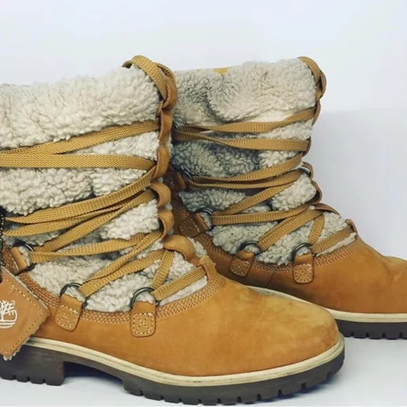 Timberland Tan Winter Boots