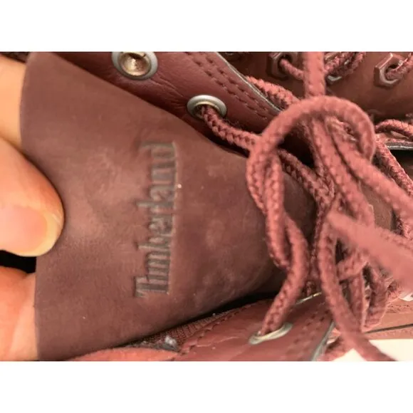 Timberland Womens High-Top Lace-Up Sneaker Boot Dausette Size 8 EUC