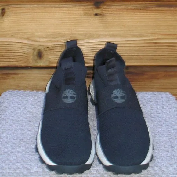 Timberland Navy Slip On Fly Knit Sneakers