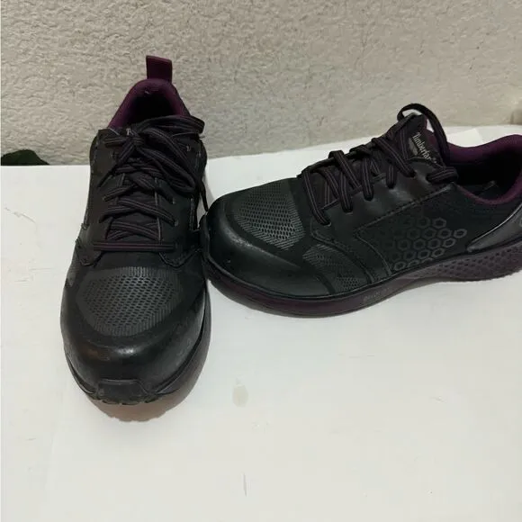 Timberland Pro Reaxion Composite Safety Toe Athletic Work Shoes A2174 Womens 6.5