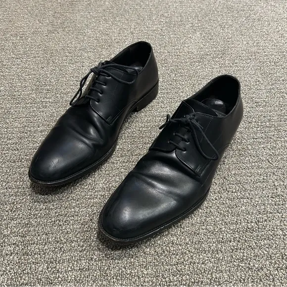 To Boot New York Adam Derrick Black Dress Shoe Size 9.5 Made In Italy