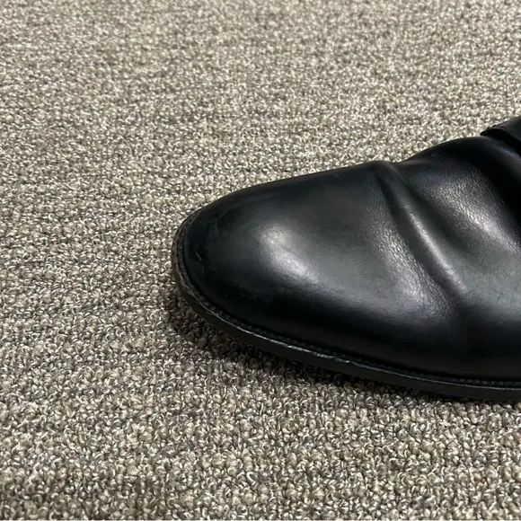 To Boot New York Adam Derrick Black Dress Shoe Size 9.5 Made In Italy