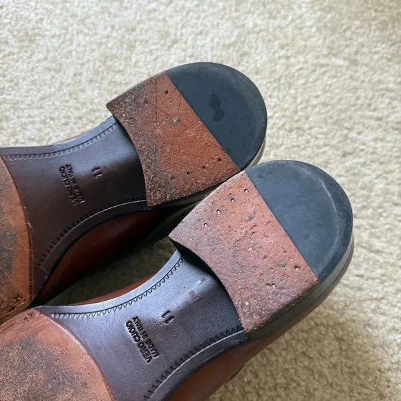 To Boot New York Adam Derrick Men's Italian Leather Dress Shoes Size 11