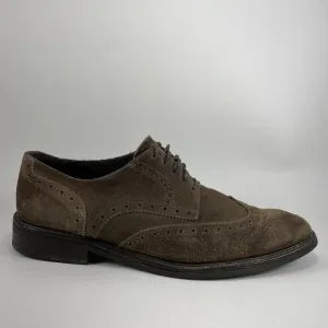 To Boot New York Brown Lace Up Suede Leather Oxford Derby Dress Shoes Mens 11
