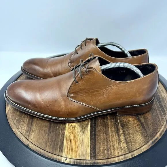 To Boot New York Men's 11 Brown Leather Oxford Dress Shoes
