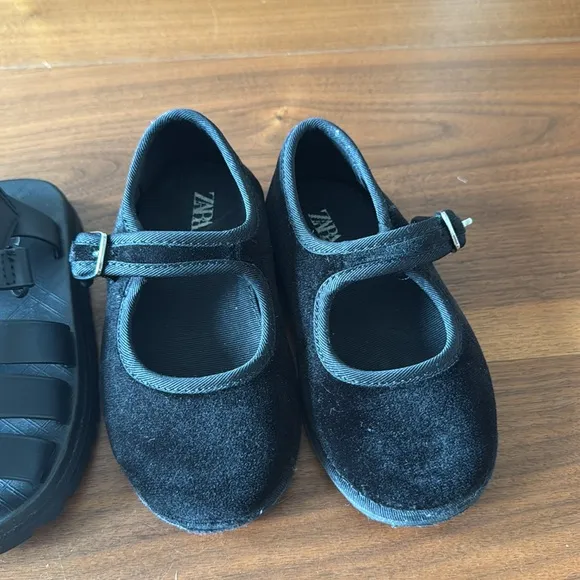 Toddler Girls Shoes 3-pack / Zara &amp; Bopeeps / US 7 / EUR 22