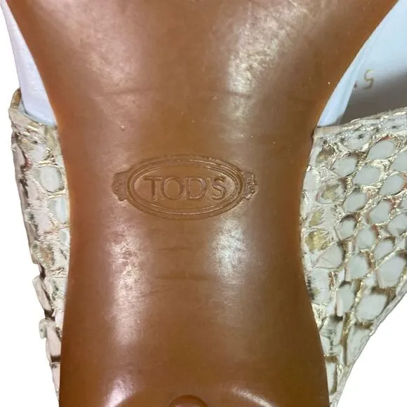 Tod’s Sandal Shoes Woman’s Size 5.5