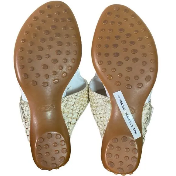 Tod’s Sandal Shoes Woman’s Size 5.5