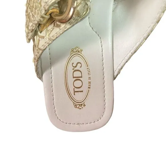 Tod’s Sandal Shoes Woman’s Size 5.5