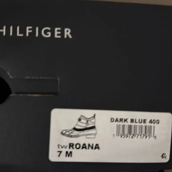 Tommy Hilfiger Roana Duck Boots- Dark Blue- Size 7 M (Medium)- NIB