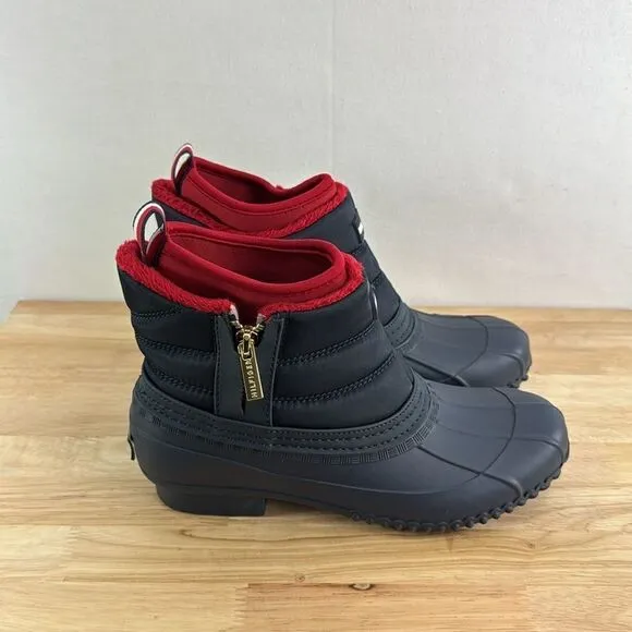Tommy Hilfiger Roana Duck Boots- Dark Blue- Size 7 M (Medium)- NIB