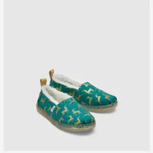 Toms Alpargata Youth Embellished  Shoes Size 13