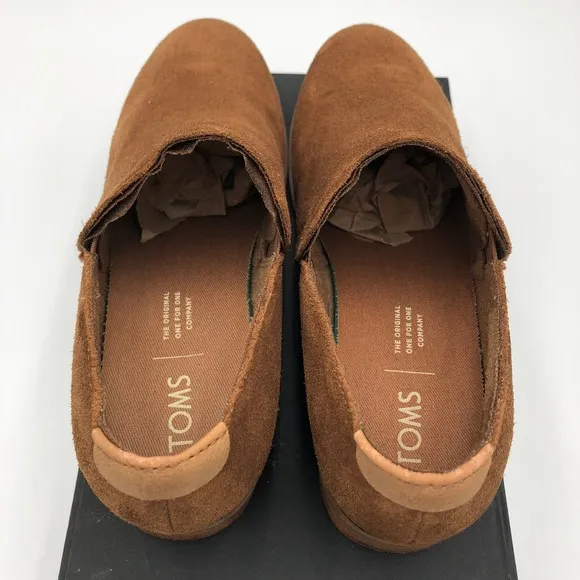 Toms Shaye Ankle Boots sz 6 Bootie Women Suede Western Shootie Slip on