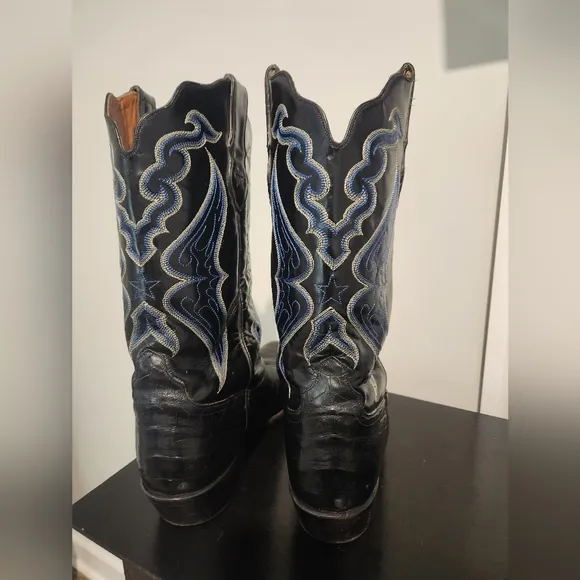 Tony Lama Men's Caiman Signature Series Size 12D Boots