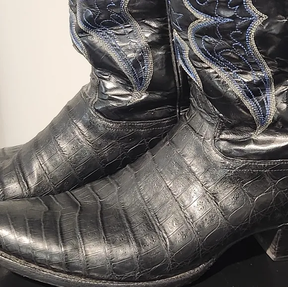Tony Lama Men's Caiman Signature Series Size 12D Boots