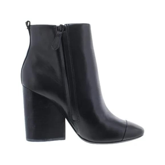 Tory Burch Black Leather Ankle Boots