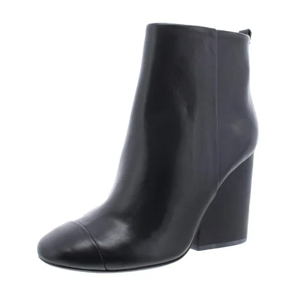 Tory Burch Black Leather Ankle Boots