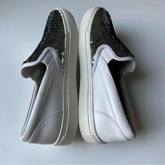 Tory Burch Carter Slip-on Sequined Sneakers size 8