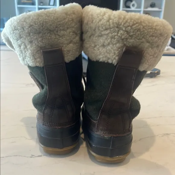 Tory Burch Green and Brown Women's Boots