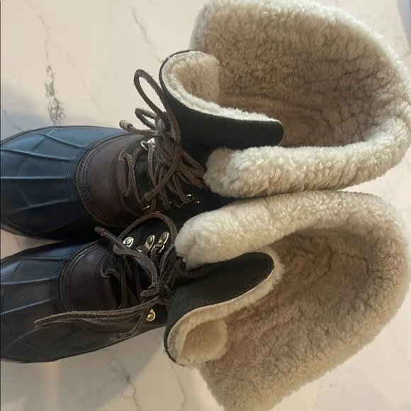 Tory Burch Green and Brown Women's Boots