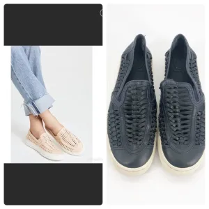 Tory Burch Haurache 2 Blue Slip On Sneaker 8.5